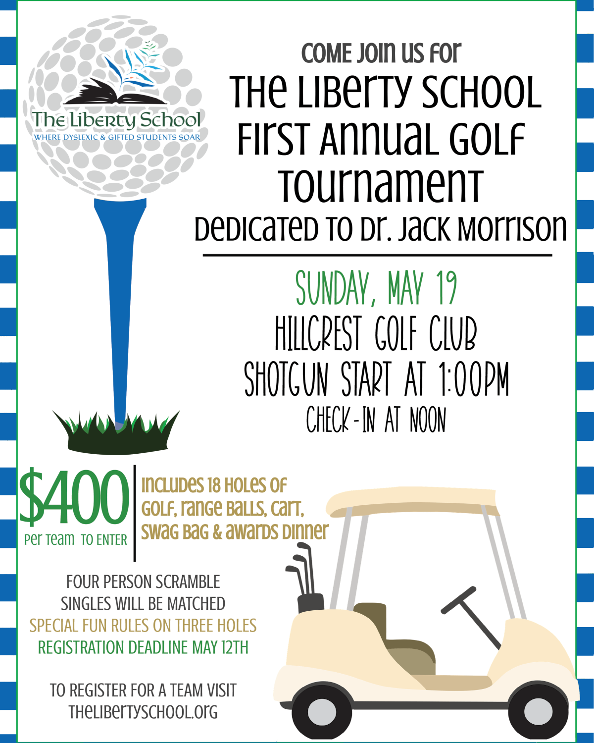 Liberty Schoold 1st Annual Golf Tournament