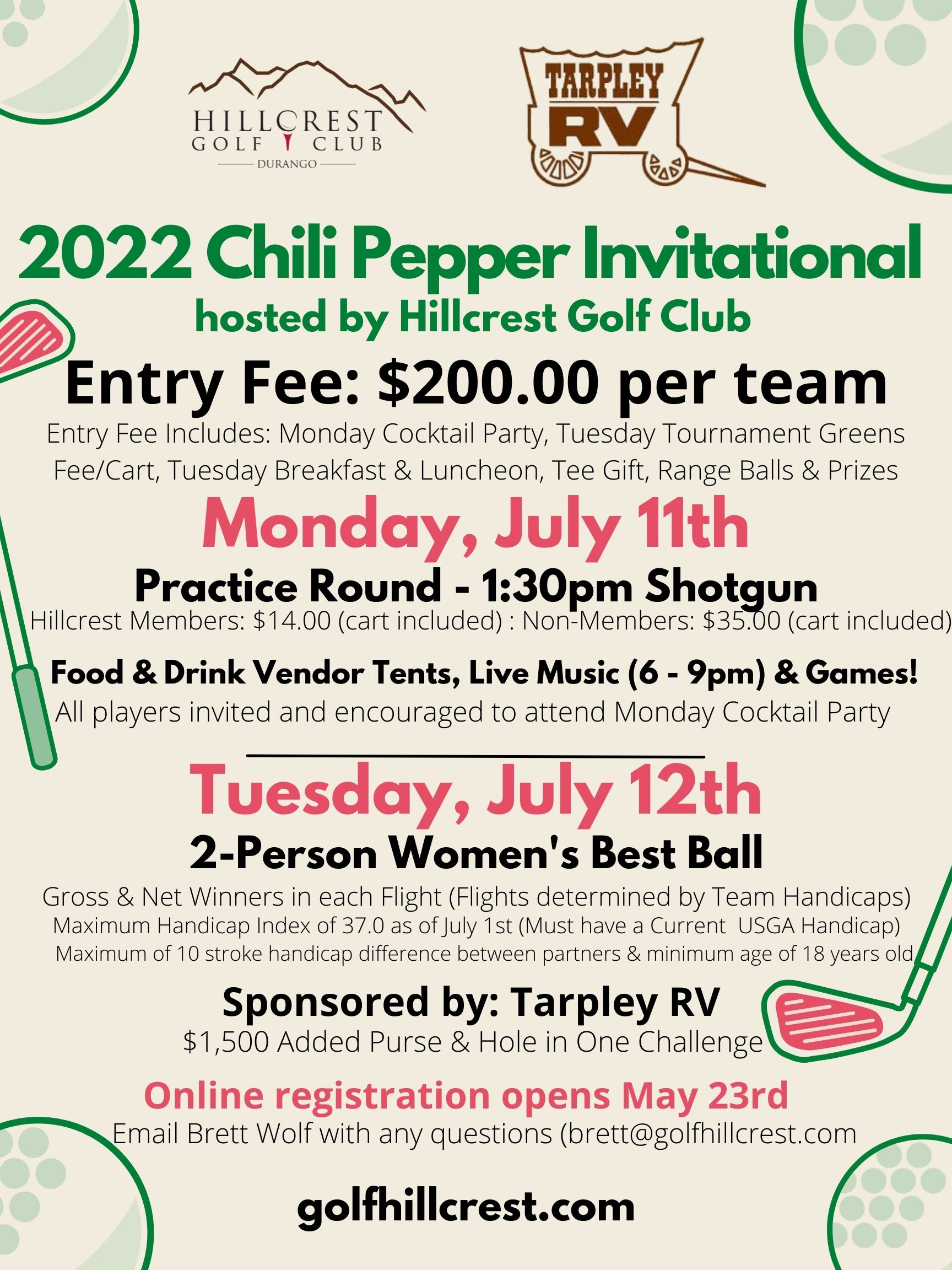 Chili Pepper Ladies Invitational